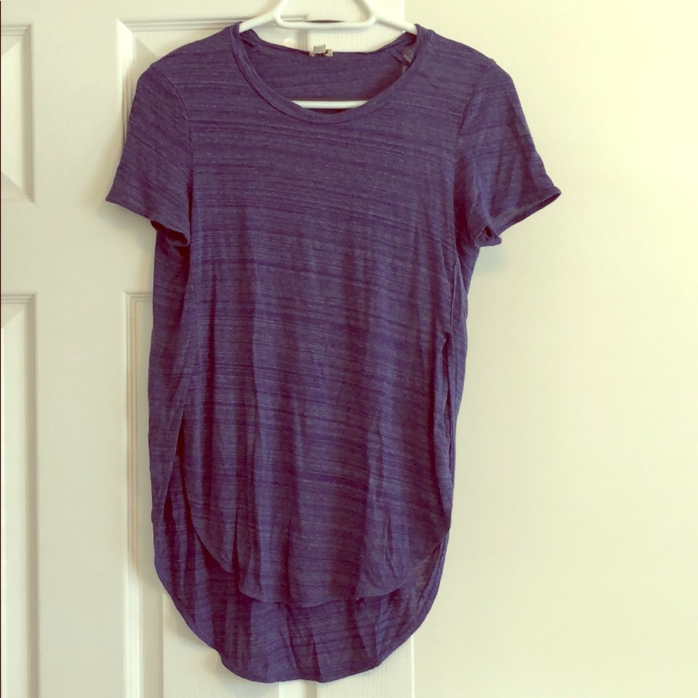 Wilfred Purple Subtle Striped Wilfred T-Shirt